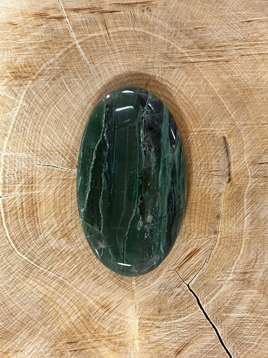 Jaspe Larsonite n°4 (4,2cm x 2,4cm) - Solyluna Macramé