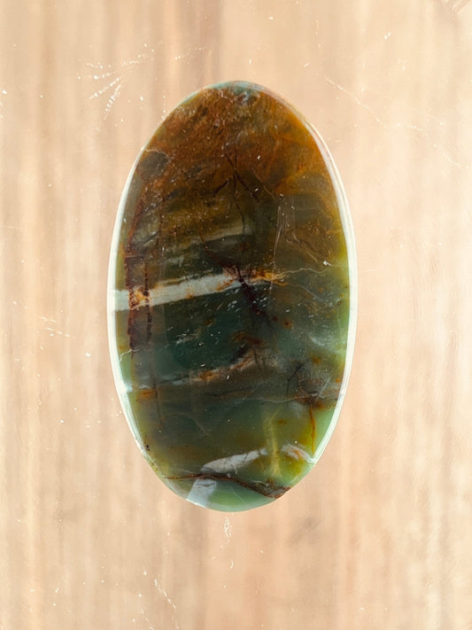 Jaspe Larsonite n°4 (4,5cm x 2,5cm) - Solyluna Macramé