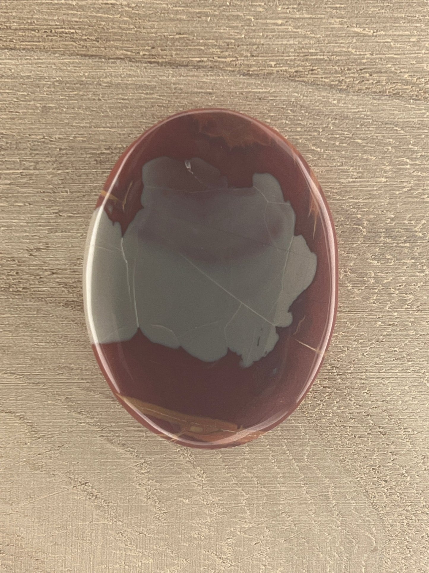 Jaspe Noreena n°3 (4cm x 3cm) - Solyluna Macramé