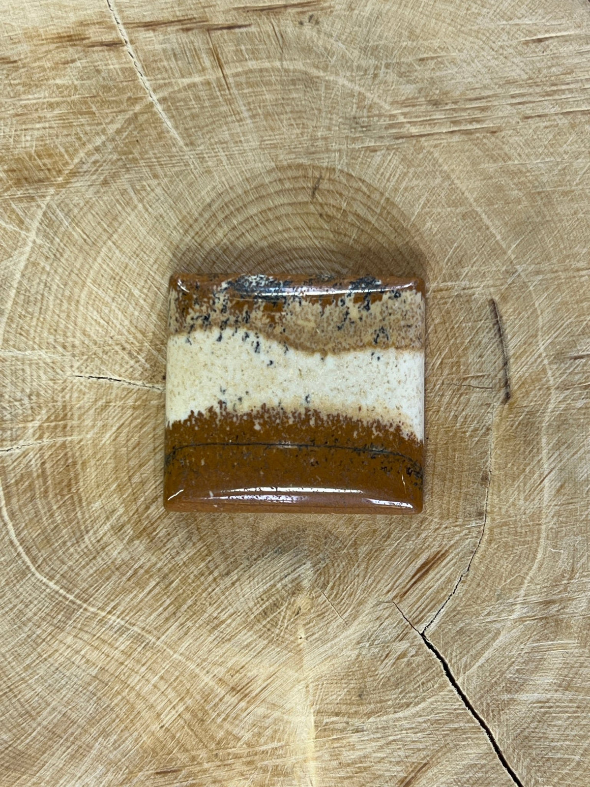 Jaspe Paysage n°3 (2,5 cm x 2,3 cm) - Solyluna Macramé