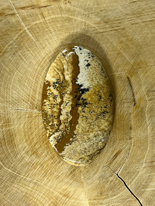 Jaspe Paysage n°4 (4,1cm x 2,5cm) - Solyluna Macramé