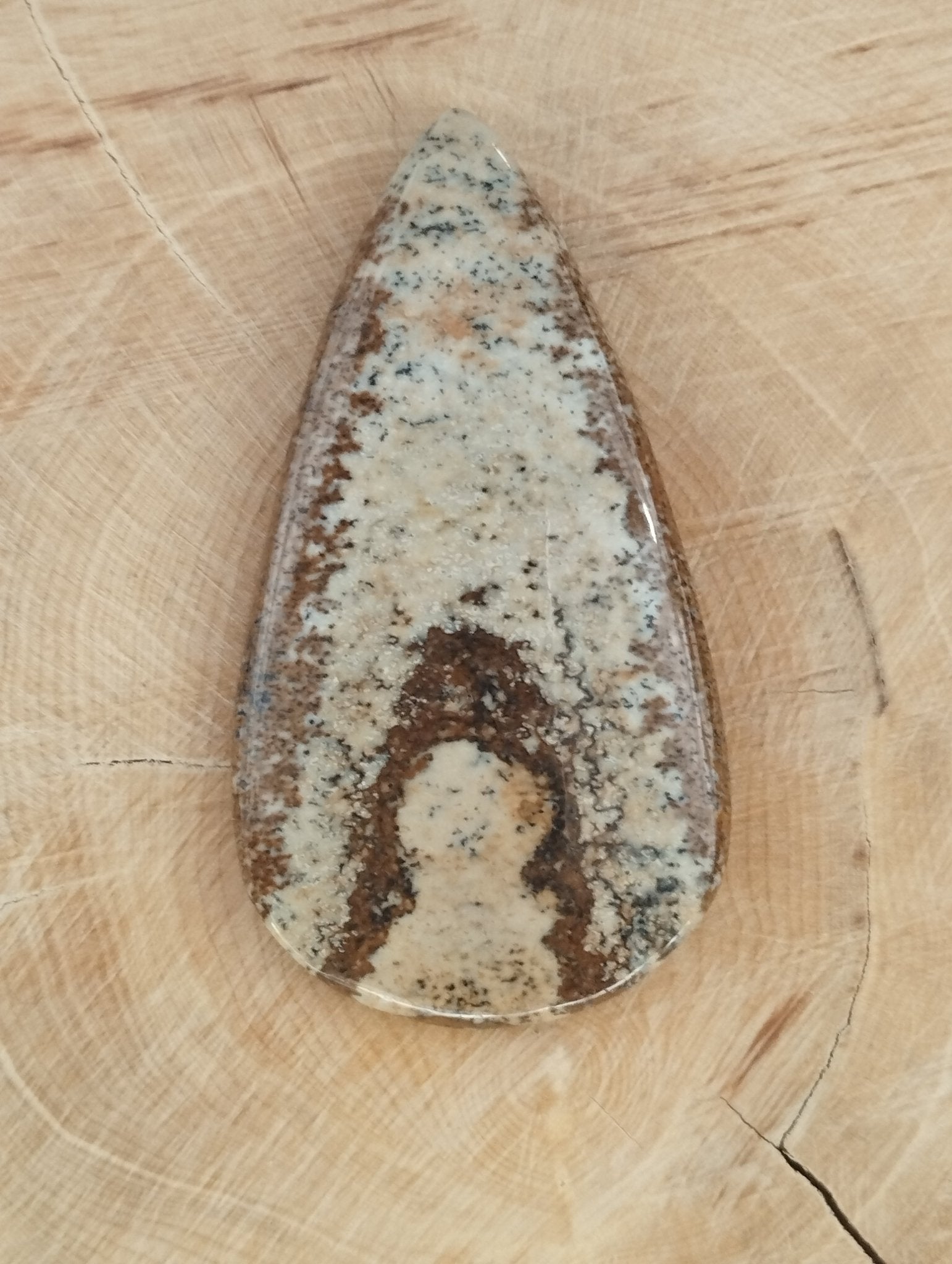 Jaspe Paysage n°5 (4,7cm x 2,5cm) - Solyluna Macramé