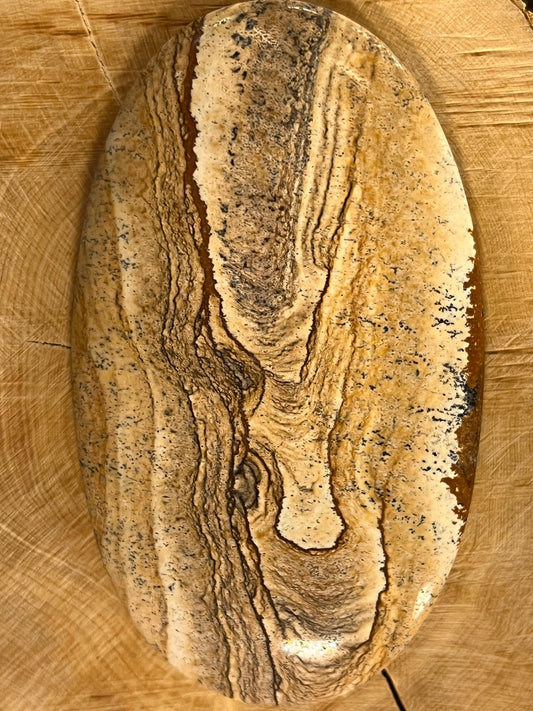 Jaspe Paysage n°5 (7,5cm x 4,3cm) - Solyluna Macramé