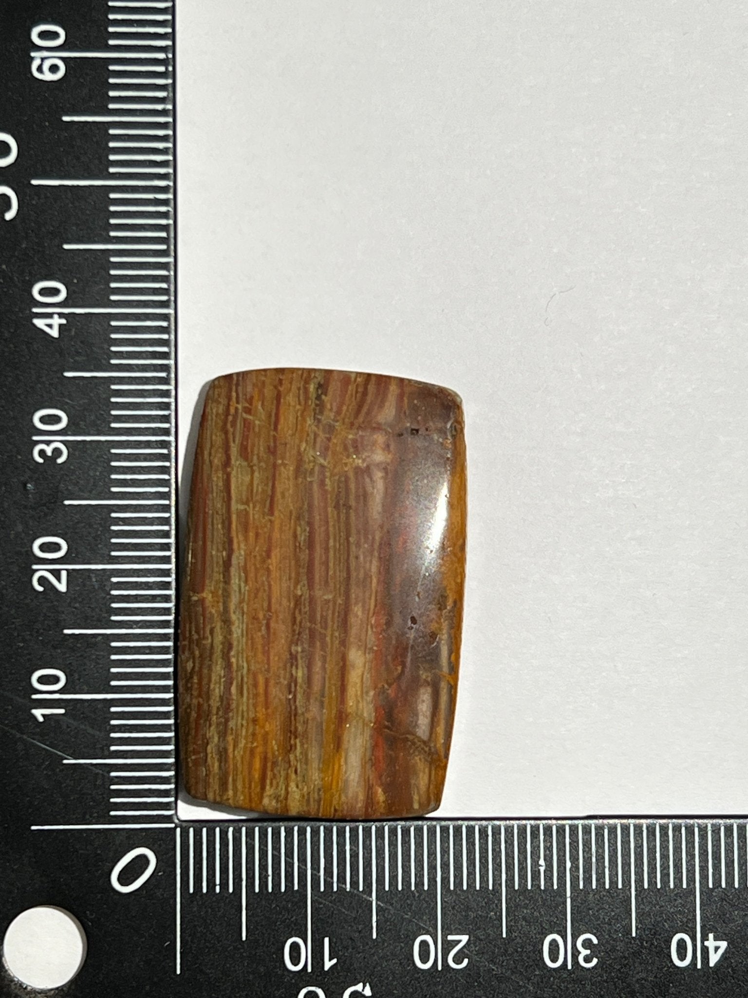 Jaspe Peau De Serpent n°1 (3,5cm x 2,3cm) - Solyluna Macramé