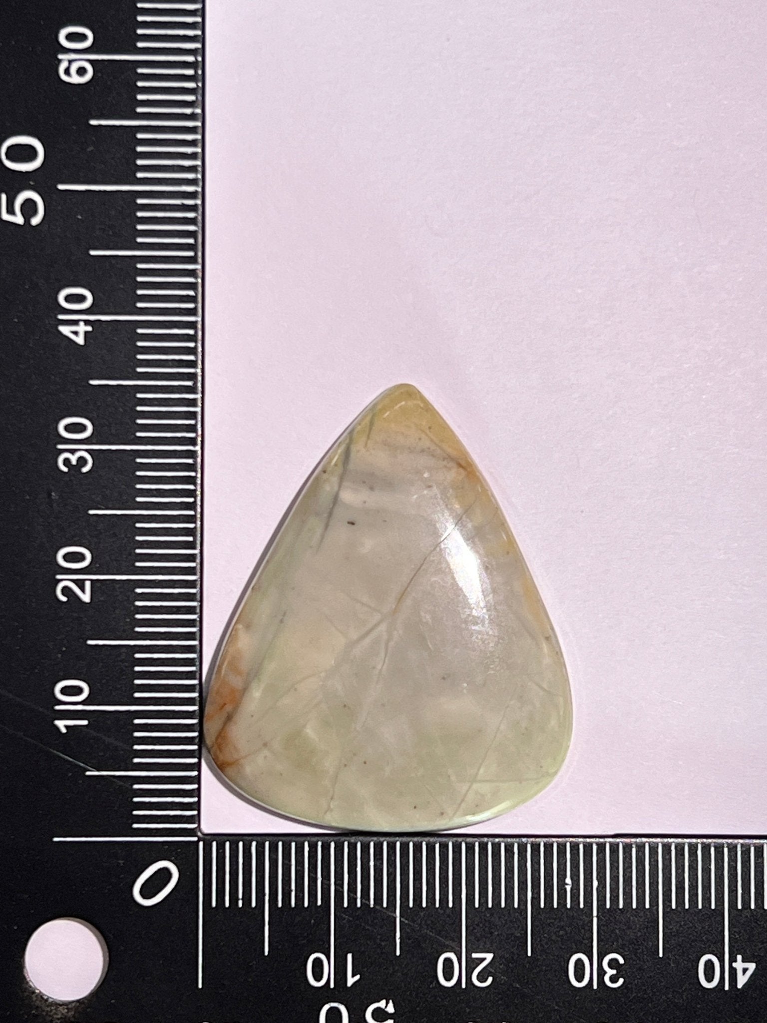 Jaspe Picasso n°2 (3,6cm x 3cm) - Solyluna Macramé