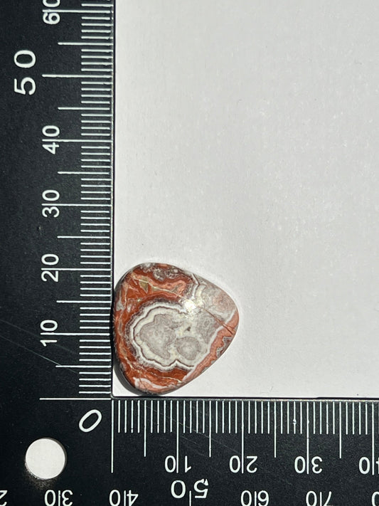 Jaspe Rosetta n°1 (2,1cm x 1,9cm) - Solyluna Macramé