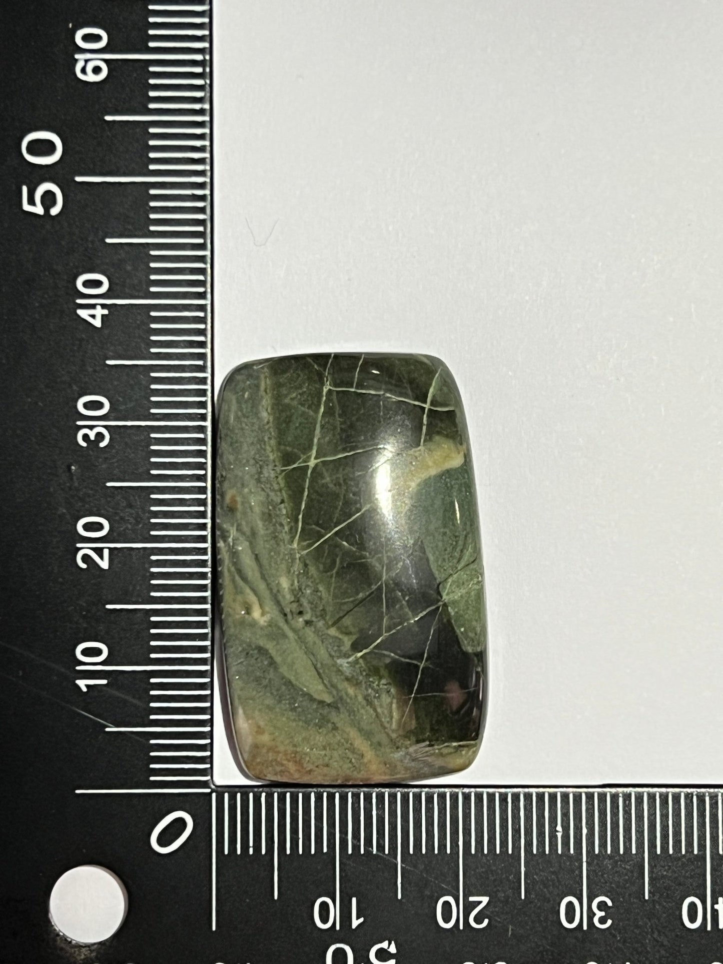 Jaspe Zèbre n°2 (3,5cm x 2,1 cm) - Solyluna Macramé