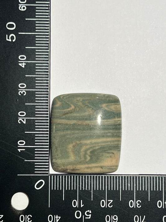 Jaspe Zèbre n°4 (2,8cm x 2,4cm) - Solyluna Macramé