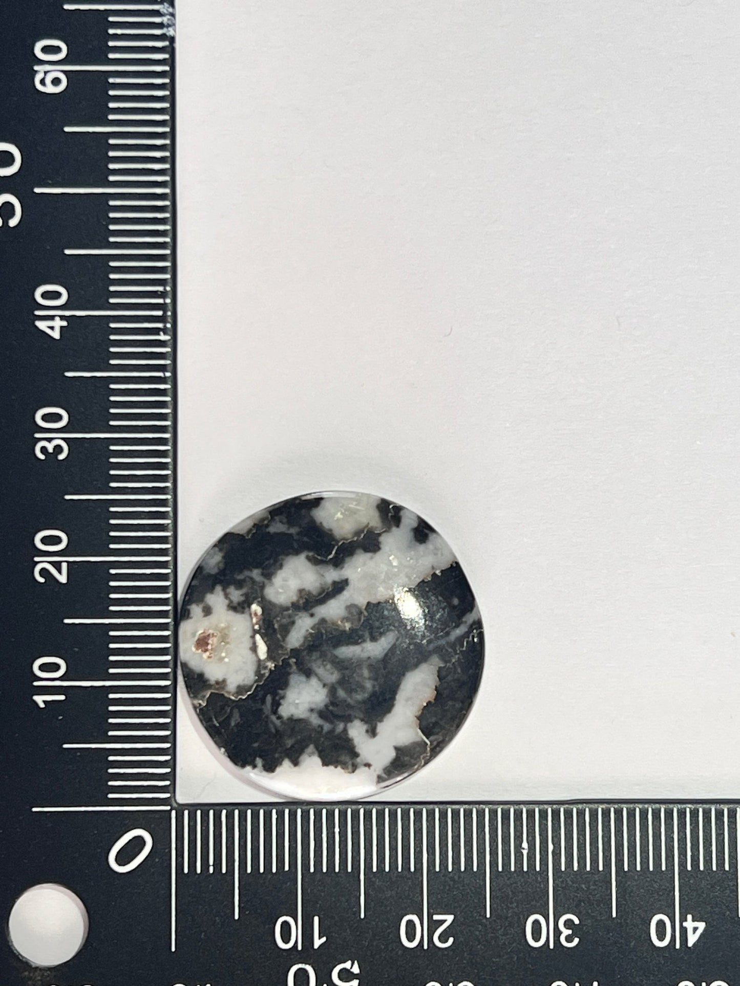 Jaspe zèbre n°1 (2,5cm x 2,5cm) - Solyluna Macramé