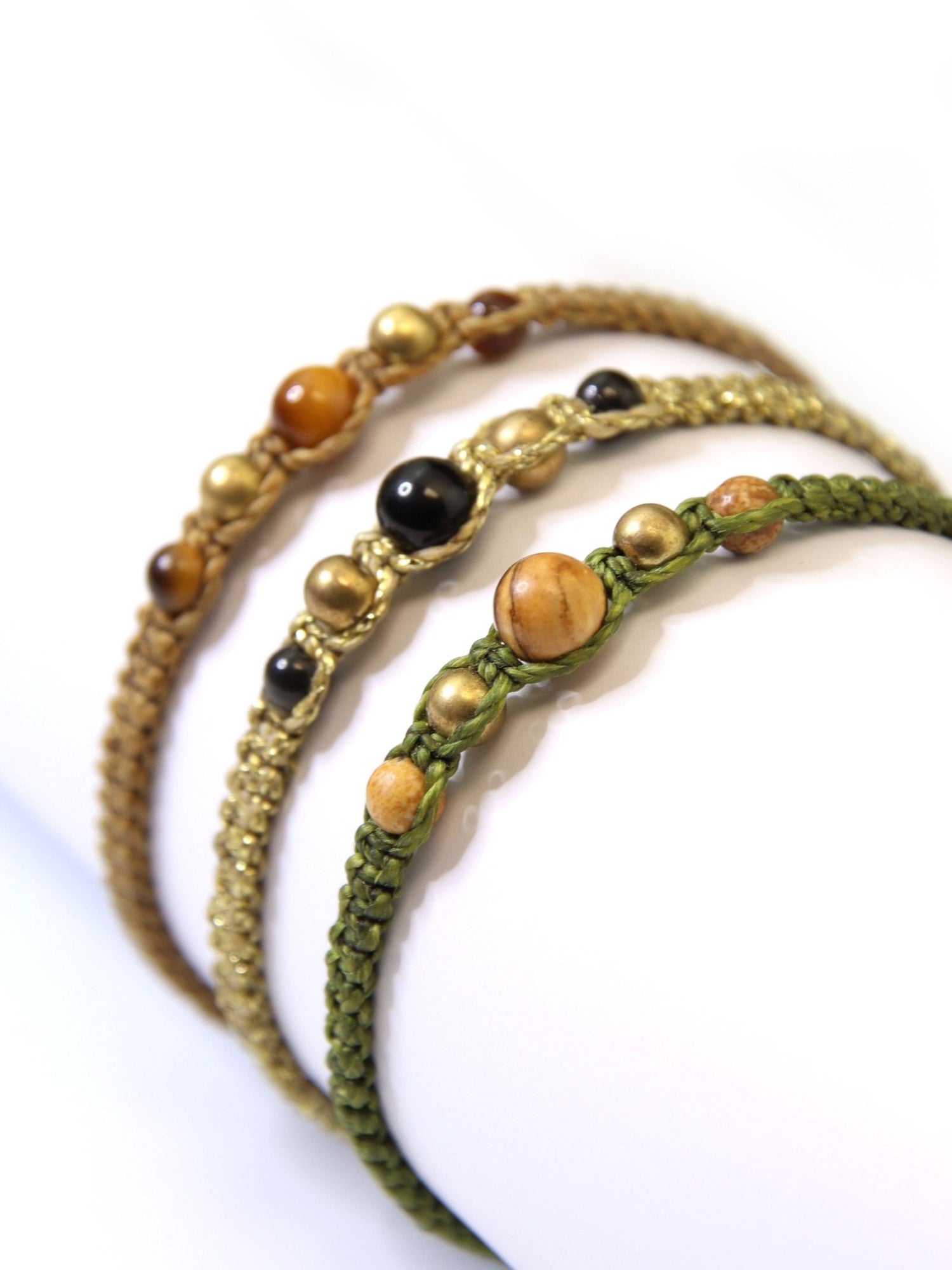 kit DIY bracelet "Lydie" + Vidéo - Solyluna Macramé