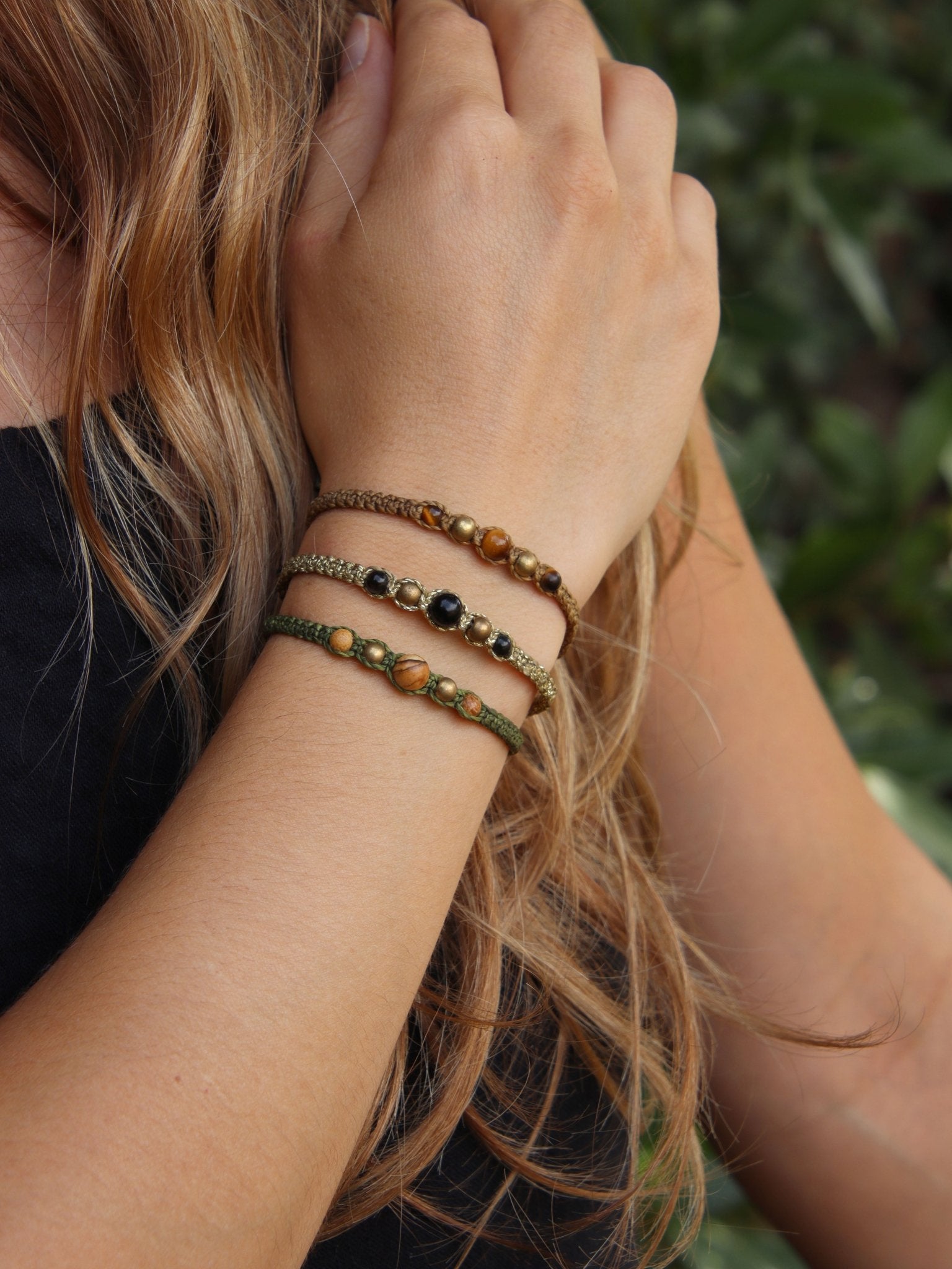 kit DIY bracelet "Lydie" + Vidéo - Solyluna Macramé