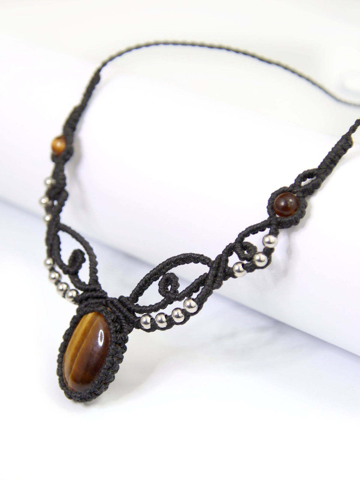 kit DIY collier "Bella" + Vidéo - Solyluna Macramé