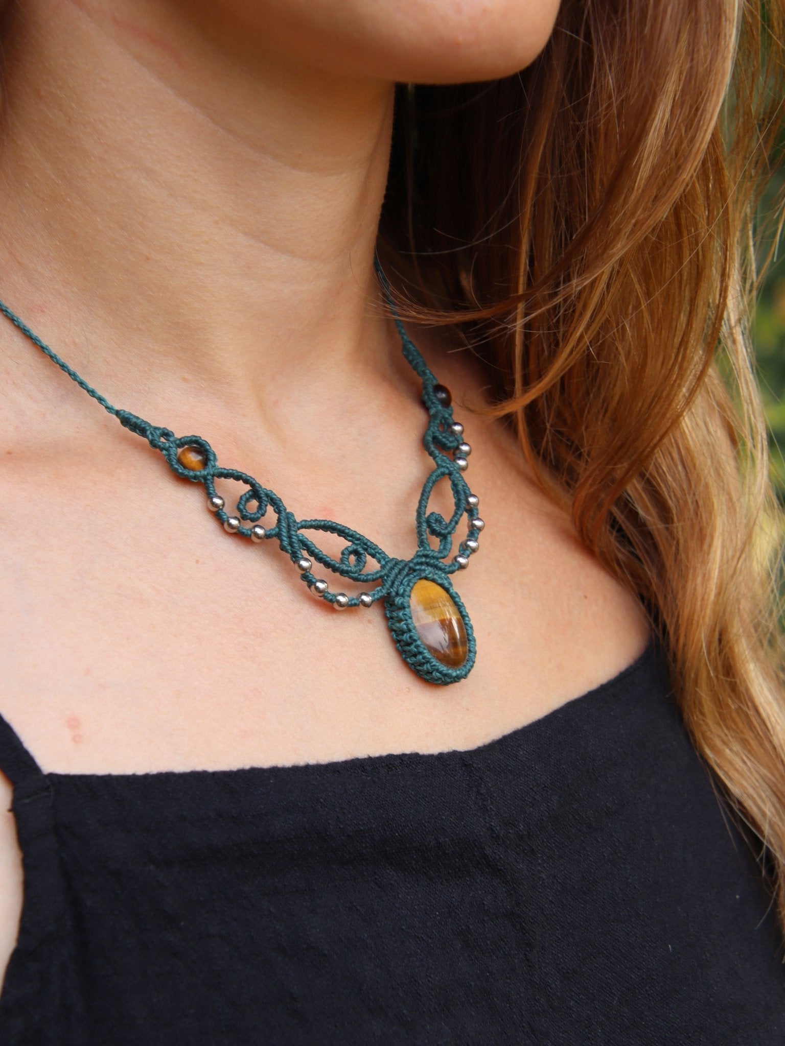 kit DIY collier "Bella" + Vidéo - Solyluna Macramé