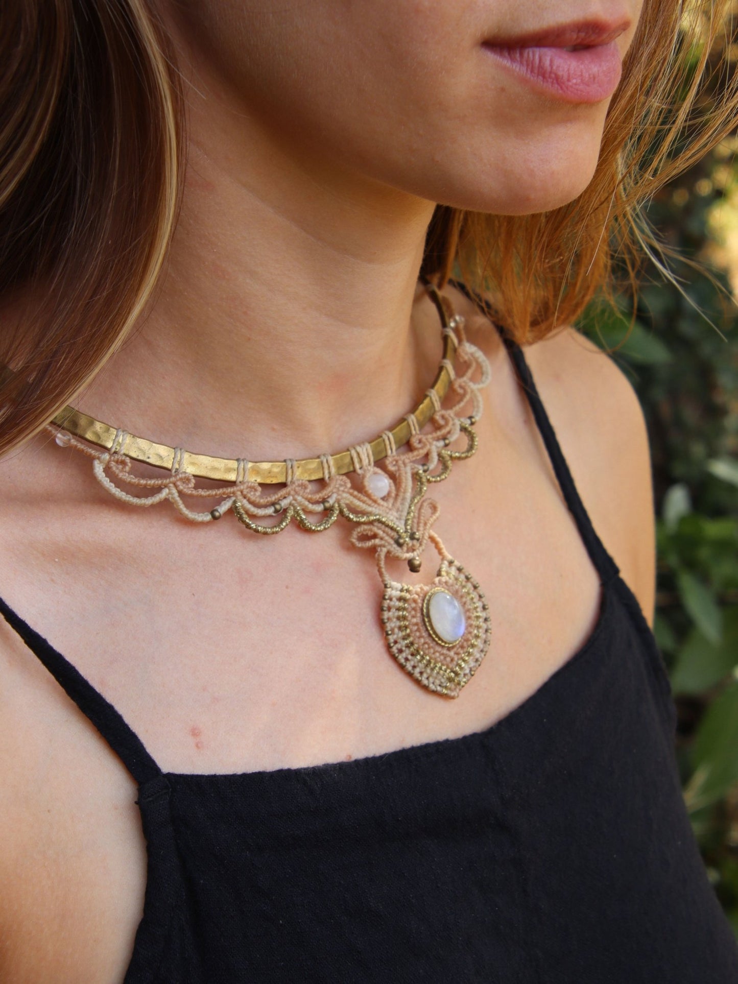 Kit DIY collier "Cléo" + Vidéo - Solyluna Macramé