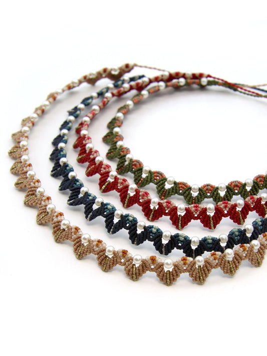 Kit DIY collier "Coline" + Vidéo - Solyluna Macramé