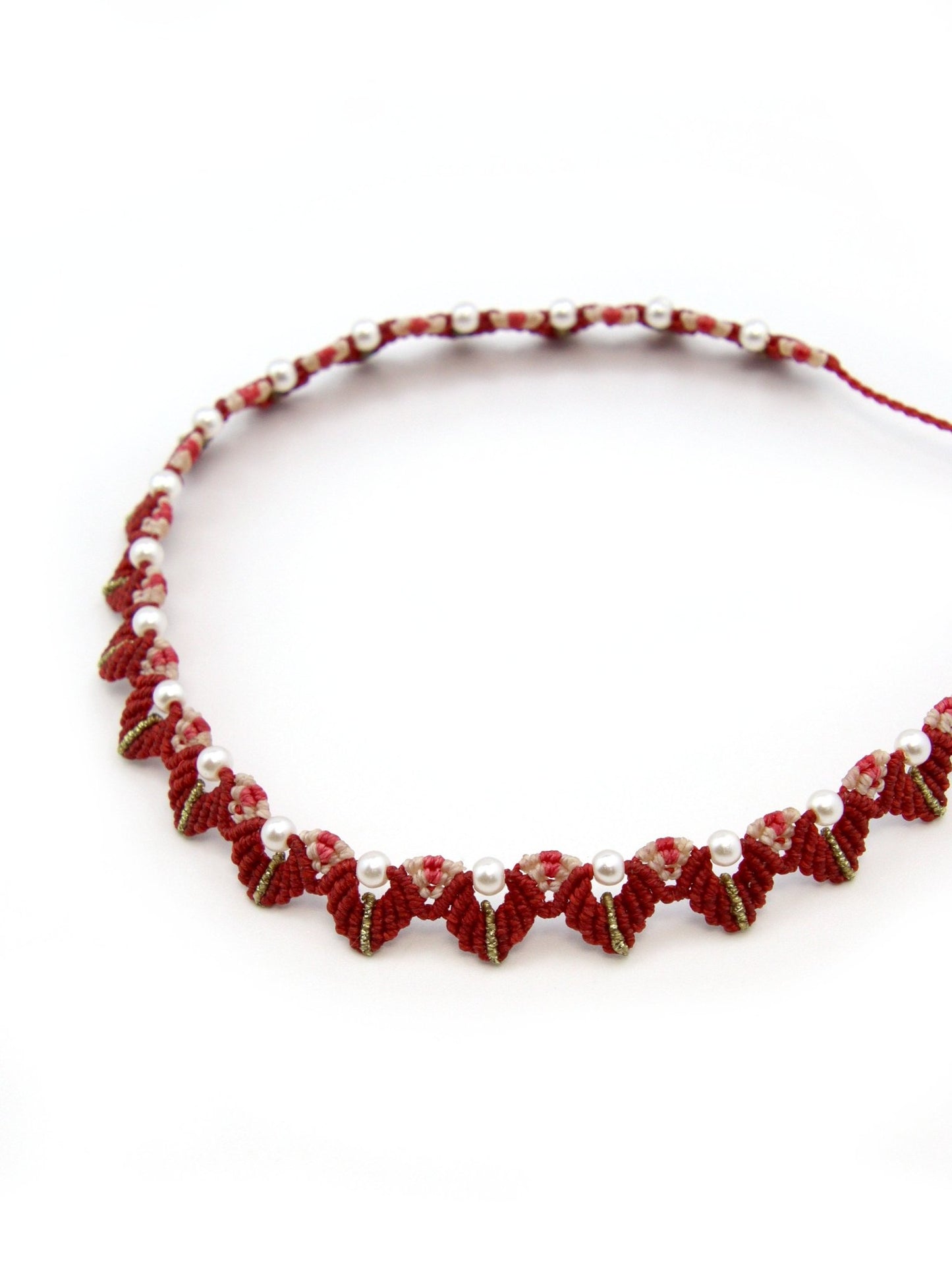 Kit DIY collier "Coline" + Vidéo - Solyluna Macramé