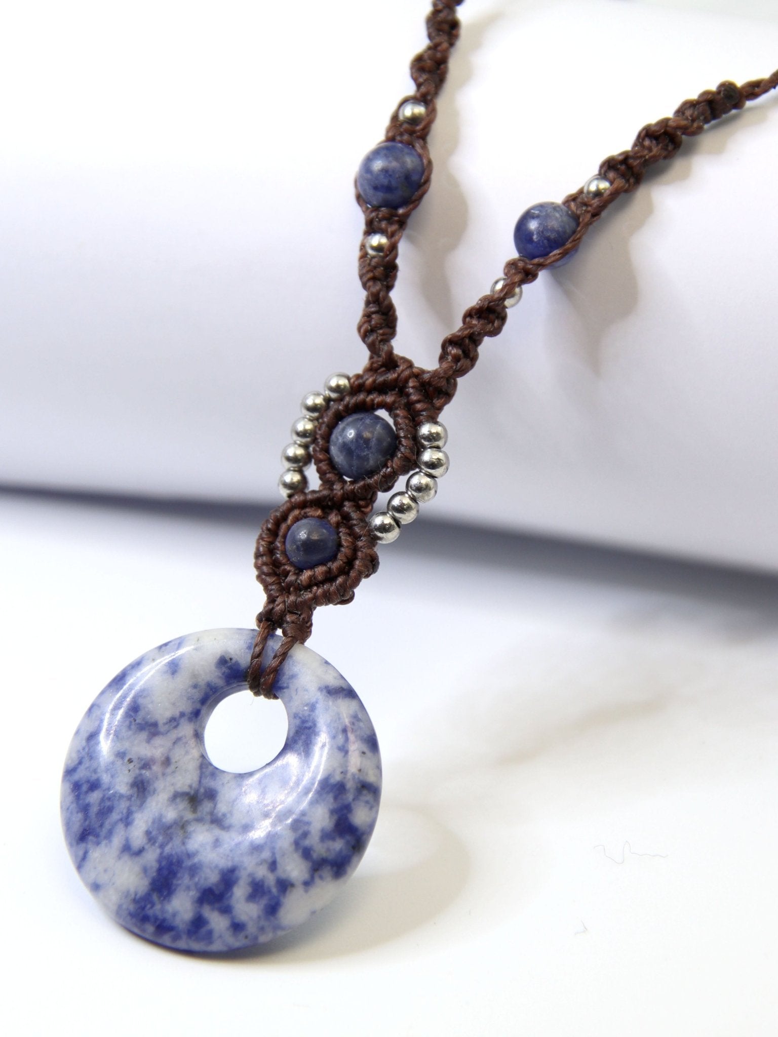 kit DIY collier "Nora" + Vidéo - Solyluna Macramé