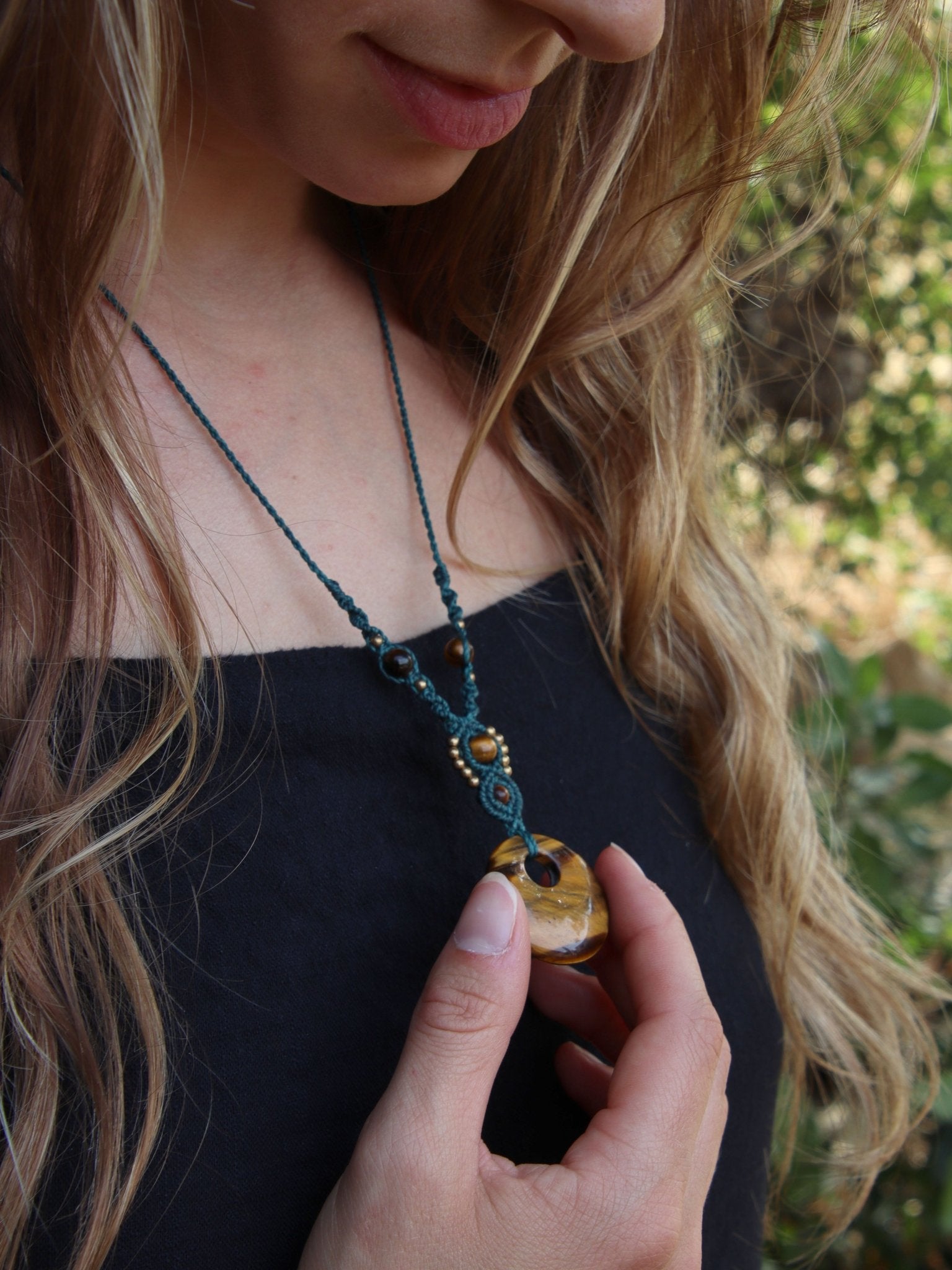 kit DIY collier "Nora" + Vidéo - Solyluna Macramé