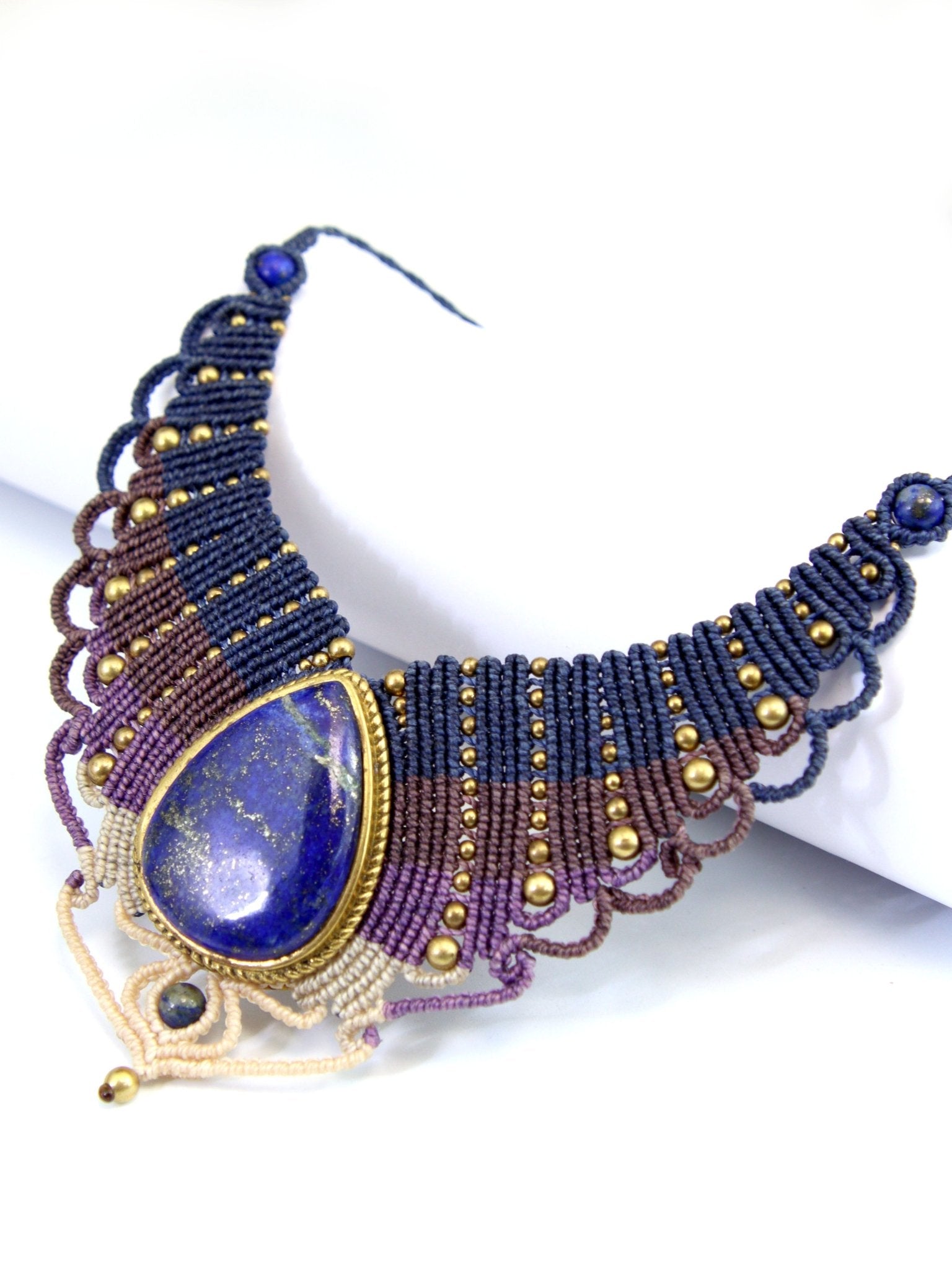 kit DIY Plastron "Isis" + Vidéo - Solyluna Macramé