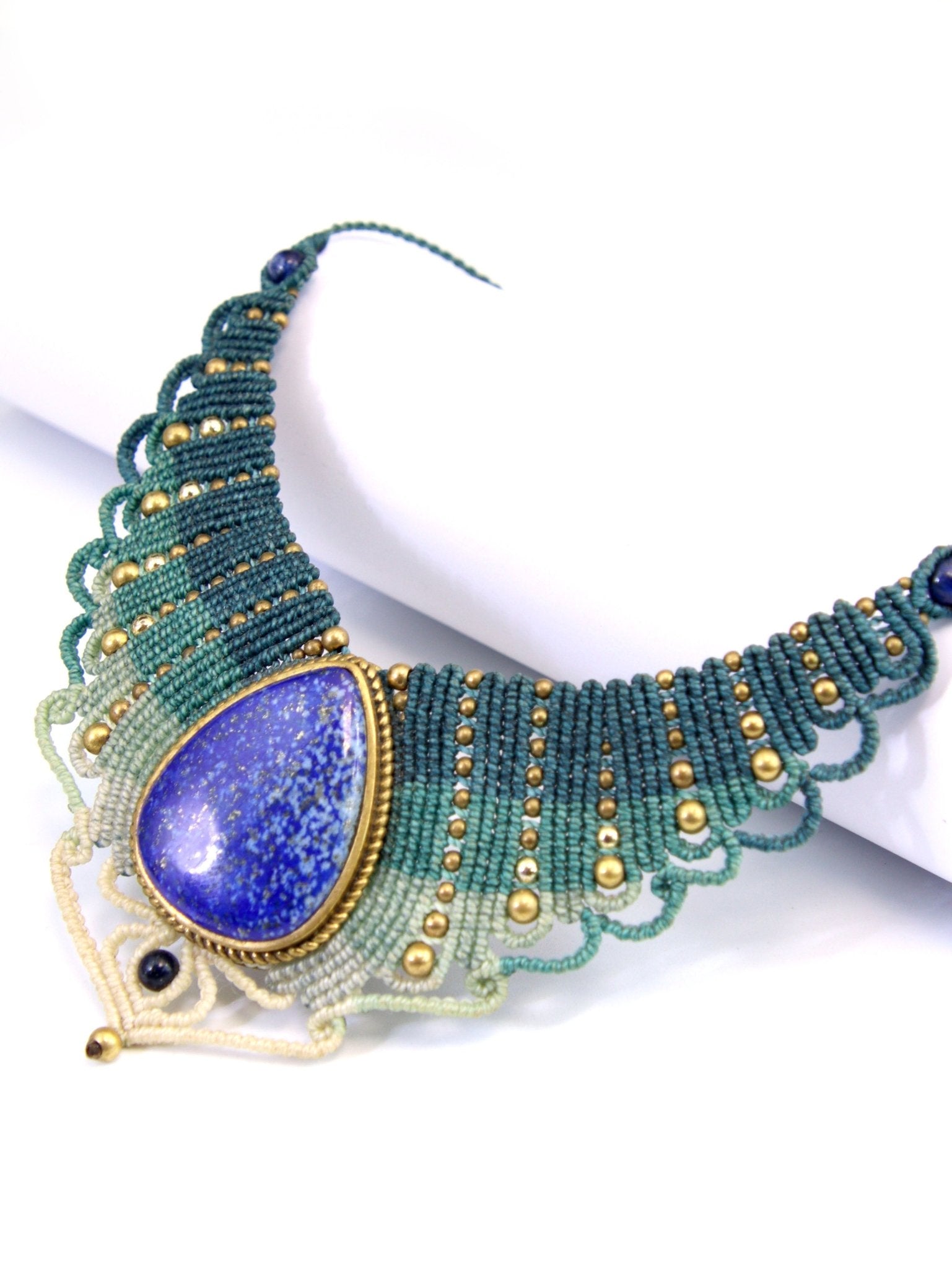 kit DIY Plastron "Isis" + Vidéo - Solyluna Macramé