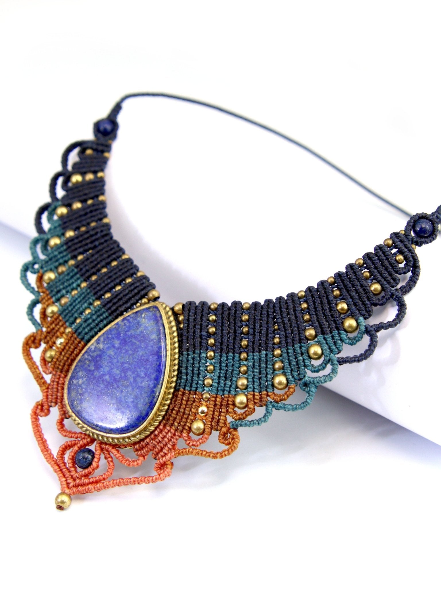 kit DIY Plastron "Isis" + Vidéo - Solyluna Macramé