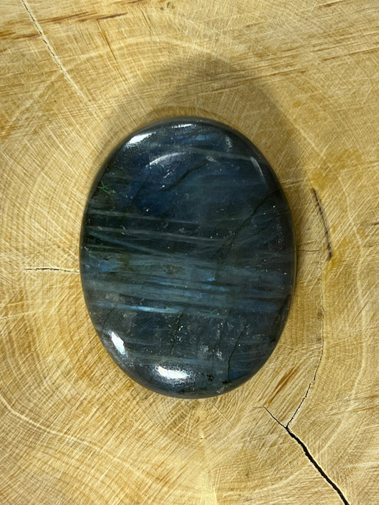 Labradorite Bleue n°2 (4cm x 3cm) - Solyluna Macramé