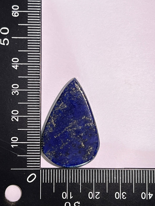 Lapis Lazuli n°5 (3,5cm x 2,2cm) - Solyluna Macramé