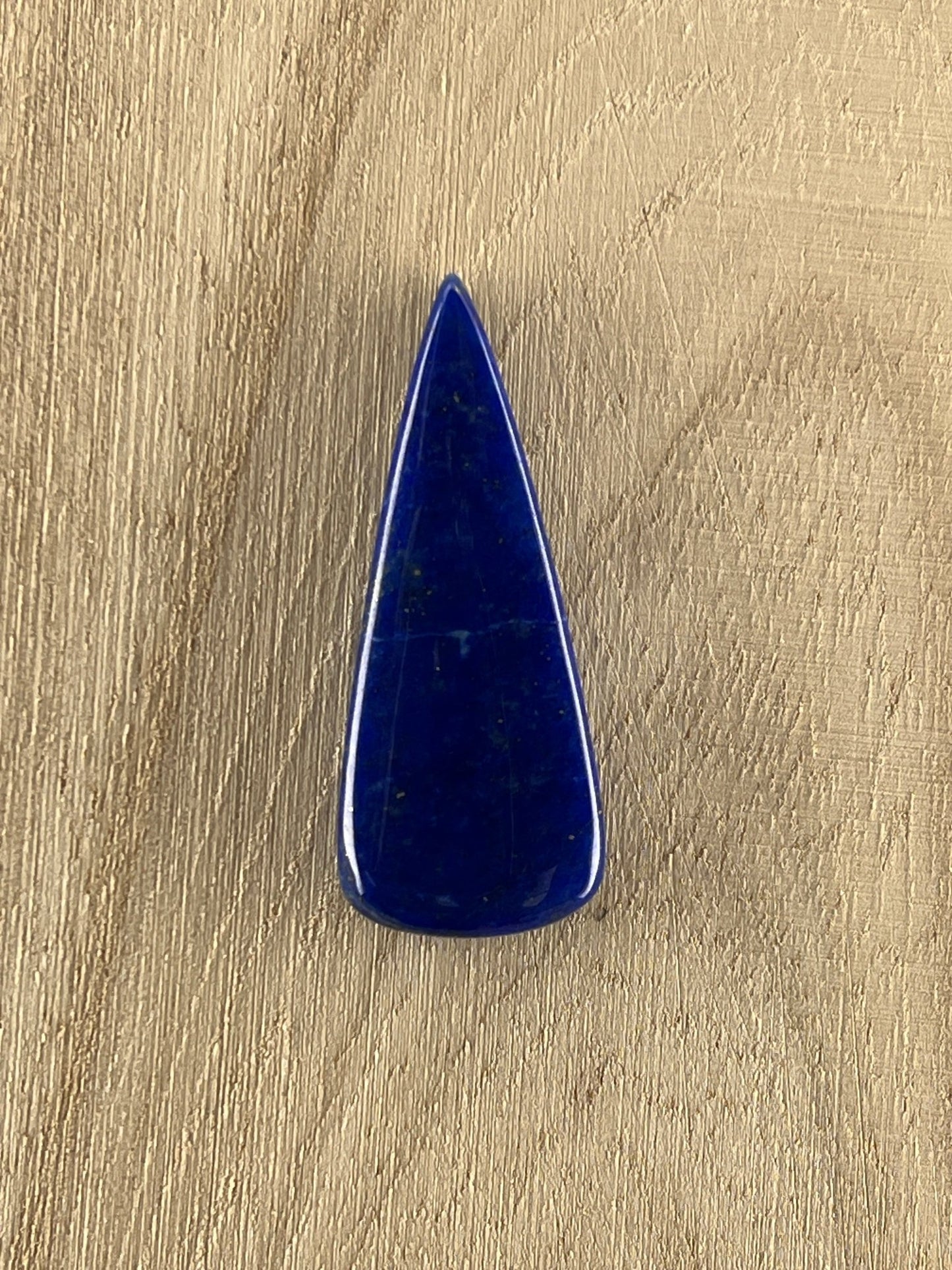 Lapis Lazuli n°5 (4,2cm x 1,6cm) - Solyluna Macramé