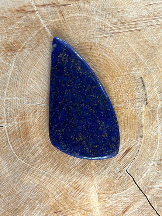 Lapis Lazuli n°5 (4,5 cm x 2,2 cm) - Solyluna Macramé