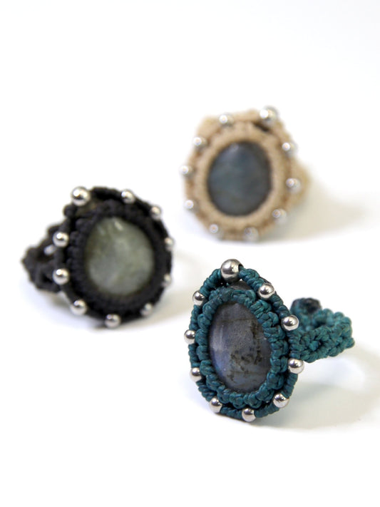 Le Multikit bague "Loïs" + Vidéo - Solyluna Macramé