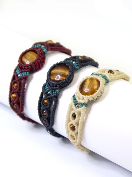 Le Multikit bracelet "Lucia" + Vidéo - Solyluna Macramé