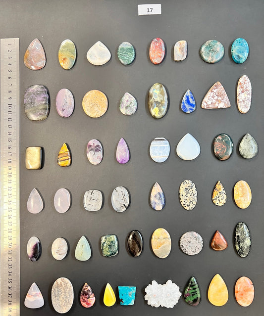 Lot de 50 pierres N°17 - Solyluna Macramé