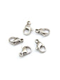 Mousqueton Acier Inoxydable ou Doré 18K 9mm ou 10mm - Solyluna Macramé
