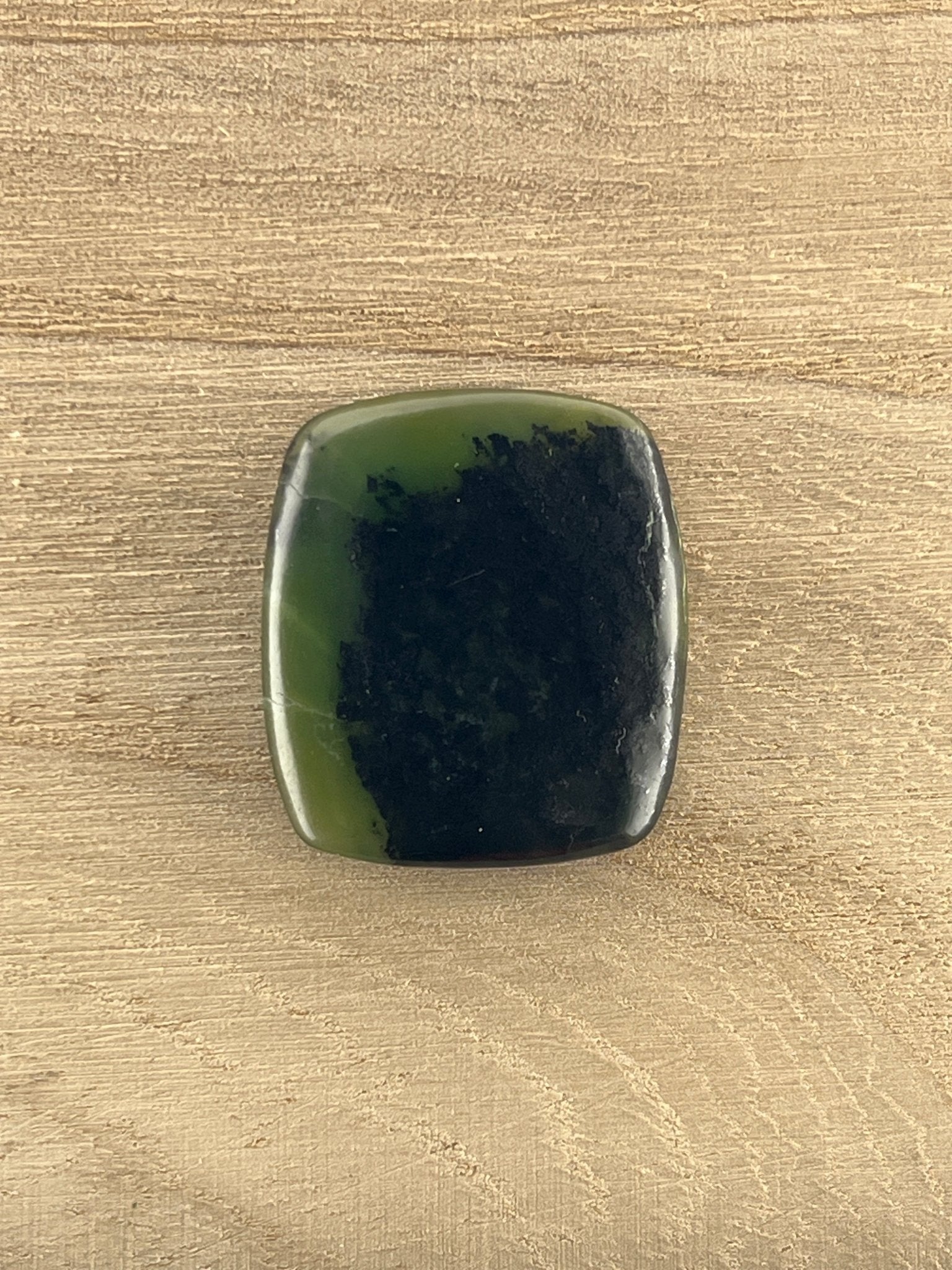 Néphrite n°4 (3cm x 2,6cm) - Solyluna Macramé