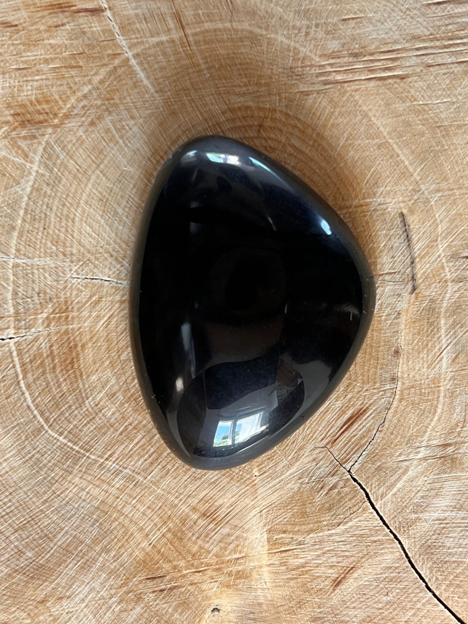 Obsidienne n°4 (4cm x 3cm) - Solyluna Macramé