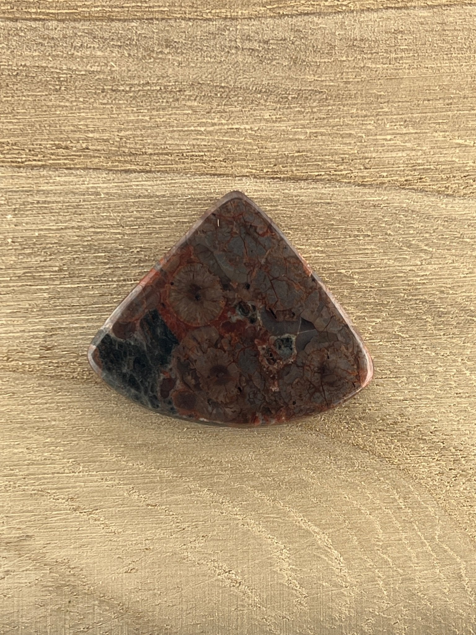 Obsidienne Peanut n°3 (3,6cm x 3cm) - Solyluna Macramé