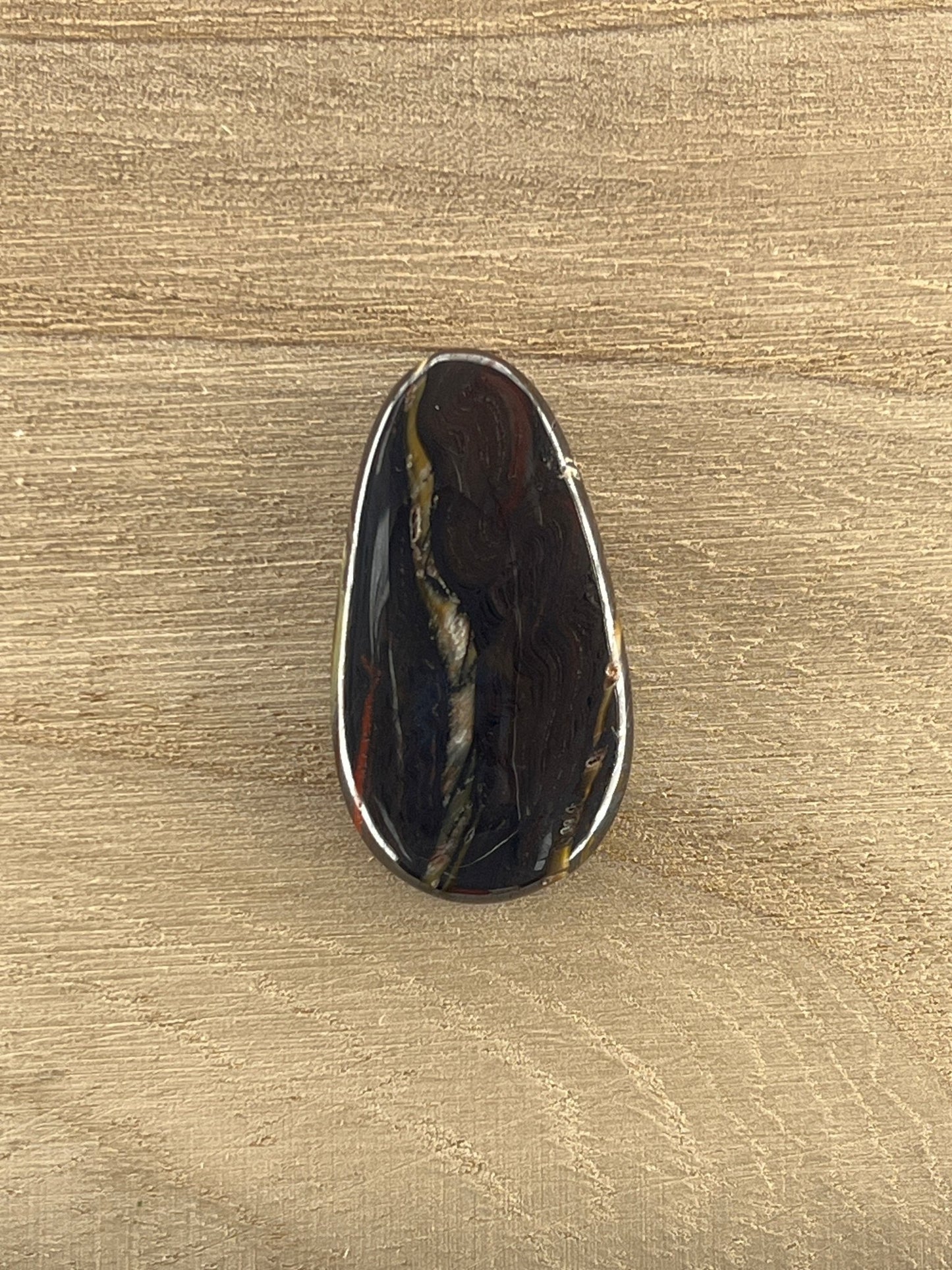 Oeil de Fer n°4 (3,5cm x 1,8cm) - Solyluna Macramé