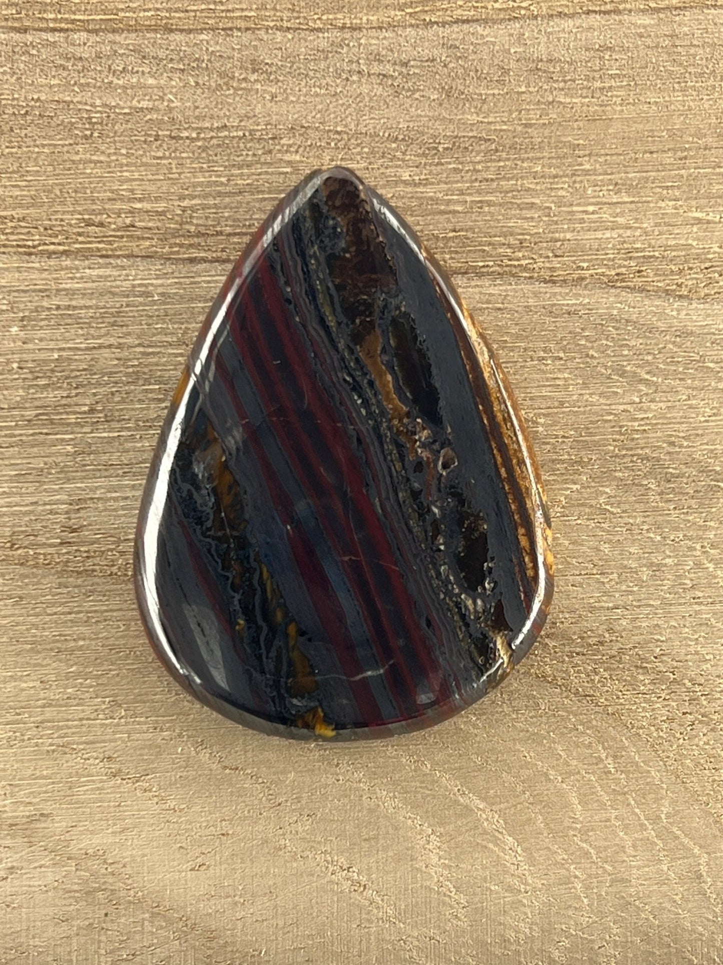 Oeil de Fer n°5 (4,5cm x 3,5cm) - Solyluna Macramé