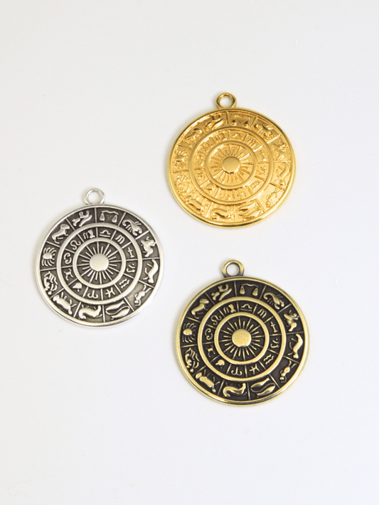 Pendentif Astro - 30mm - Solyluna Macramé