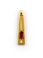 Pendentif Grec en zamak émaillé GRAND – 7,3 x 26,8 mm – Ø 2,3 mm - Solyluna Macramé