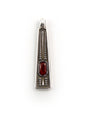 Pendentif Grec en zamak émaillé GRAND – 7,3 x 26,8 mm – Ø 2,3 mm - Solyluna Macramé