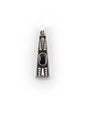 Pendentif Grec en zamak émaillé PETIT – 6,45 x 17,6 mm – Ø 2,3 mm - Solyluna Macramé