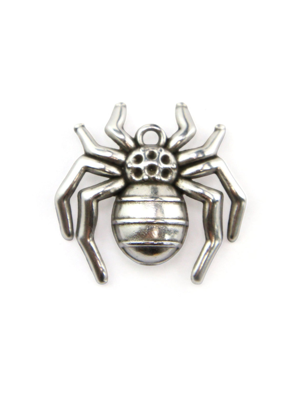 Pendentif grosse araignée Halloween 22mm - Solyluna Macramé