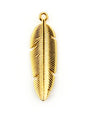 Pendentif Plume - Solyluna Macramé