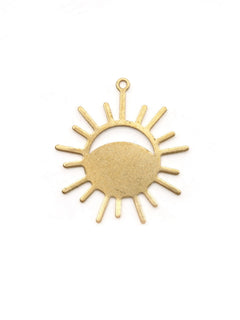 Pendentif Soleil et Lune