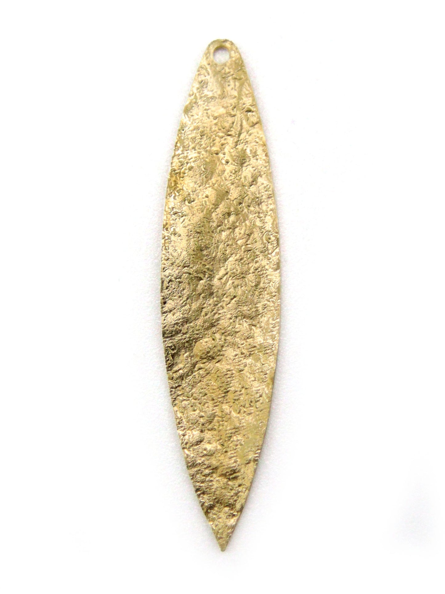 Pendentif Navette Martelée