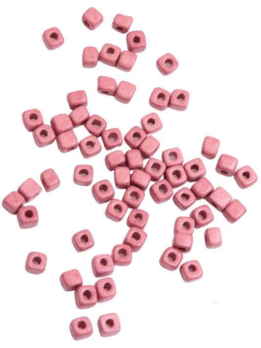 Perles céramique - Fuschia - Solyluna Macramé