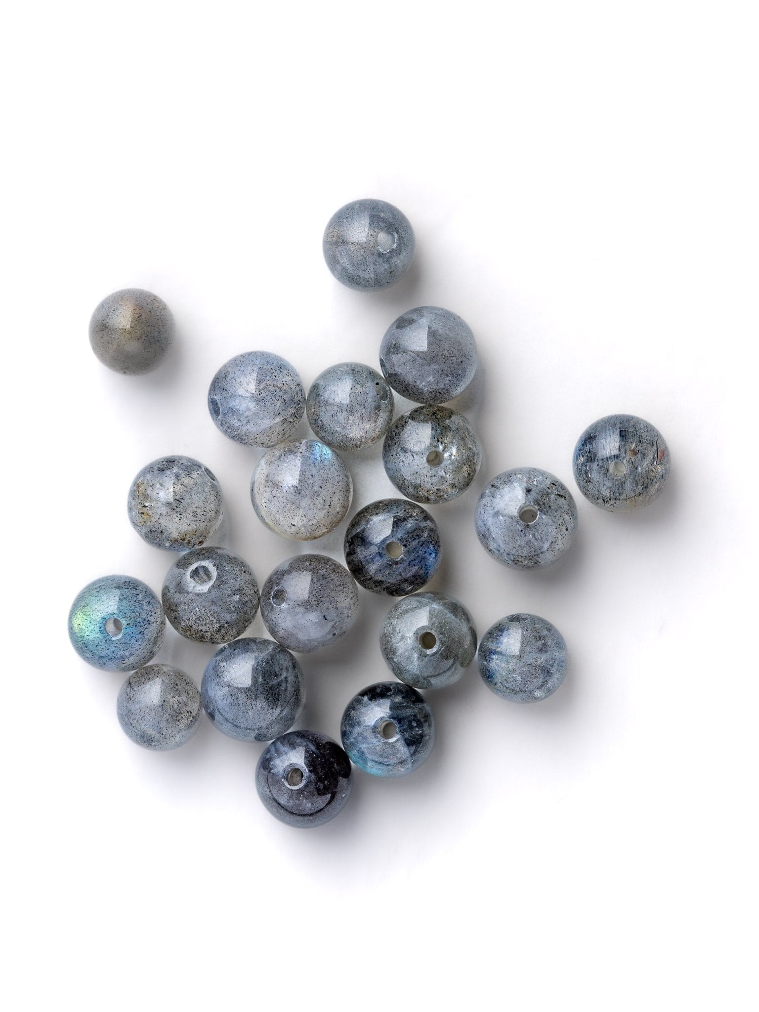 Perles de Labradorite - Solyluna Macramé