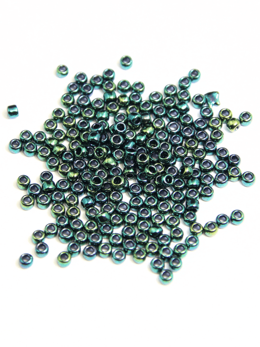 Perles de rocailles - Vert Foncé - Solyluna Macramé