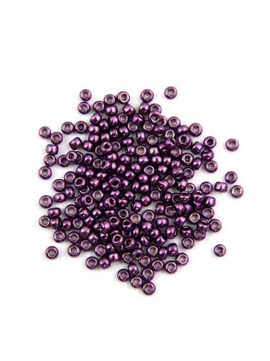 Perles de rocailles - Violet - Solyluna Macramé